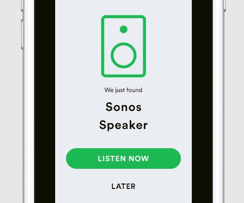Spotify on sonos