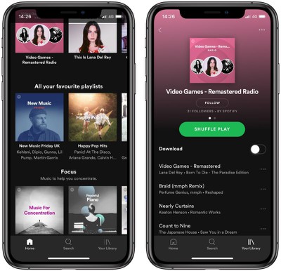 Music app like spotify for iphone 6s